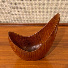 Load image into Gallery viewer, Sculptural teak bowl by Stig Sandkvist