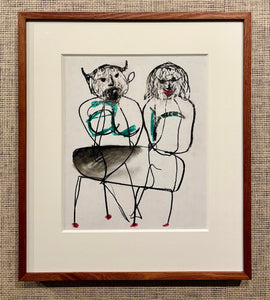 'Centaur and Lady' by Sidney Nolan