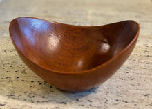 Load image into Gallery viewer, Sculptural teak bowl by Stig Sandkvist