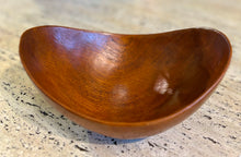 Load image into Gallery viewer, Sculptural teak bowl by Stig Sandkvist