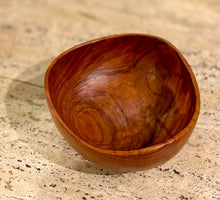 Load image into Gallery viewer, Freeform teak bowl by Stig Sandkvist