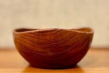 Load image into Gallery viewer, Freeform teak bowl by Stig Sandkvist