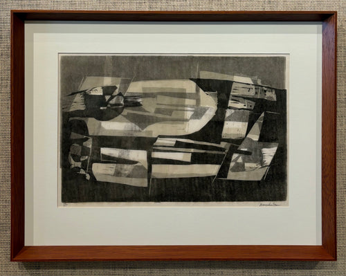 'Abstract in Black, White and Grey' by Stig Wernheden