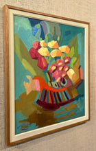 Load image into Gallery viewer, &#39;Still Life with Flowers and Vase&#39; by Rudolf Persson