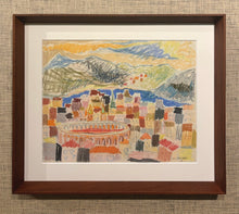 Load image into Gallery viewer, &#39;Cityscape with Amphitheatre, Mountains and Water&#39; by Sven Olow Olsson