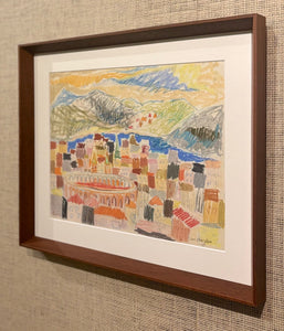 'Cityscape with Amphitheatre, Mountains and Water' by Sven Olow Olsson