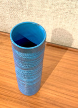 Load image into Gallery viewer, Tall blue Bris vase by Ingrid Atterberg for Upsala-Ekeby