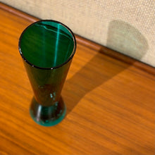 Load image into Gallery viewer, Teal glass vase by Tamara Aladin for Riihimäen Lasi Oy, Finland