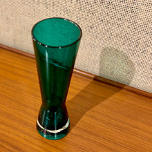 Load image into Gallery viewer, Teal glass vase by Tamara Aladin for Riihimäen Lasi Oy, Finland