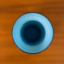 Load image into Gallery viewer, Teal blue glass vase by Bo Borgström for Åseda Glasbruk