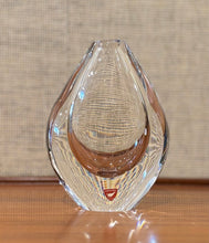 Load image into Gallery viewer, Teardrop glass vase by Sven Palmqvist for Orrefors, Sweden