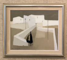 Load image into Gallery viewer, &#39;Two Figures in a Mediterranean Village&#39; by Fabian Lundqvist