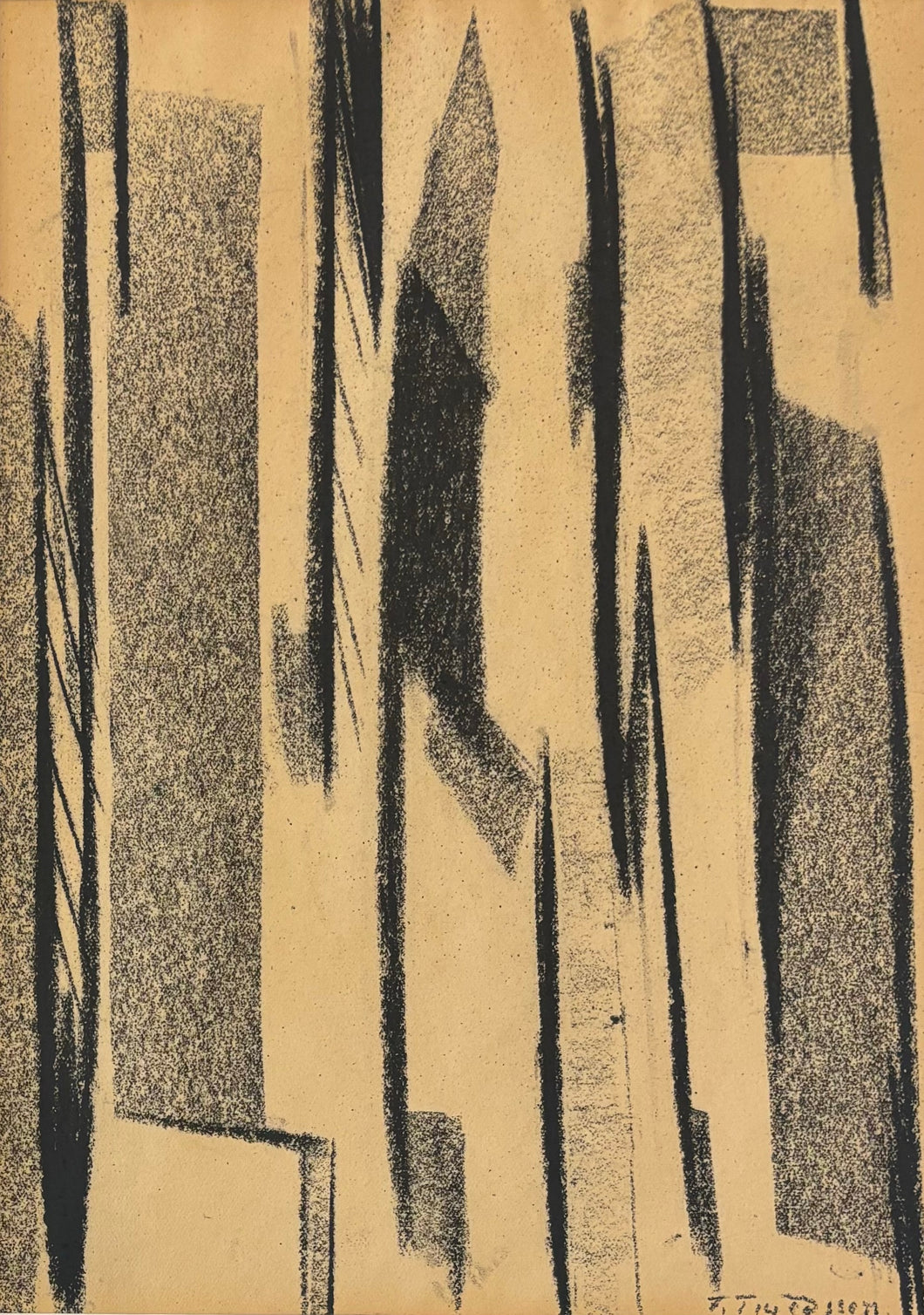 'Untitled' (Abstract Study II) by Folke Truedsson