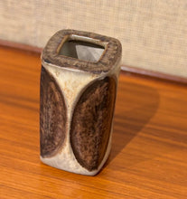 Load image into Gallery viewer, Vase with elliptical motif by Marianne Starck for Bornholm, Denmark