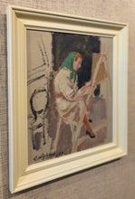 Load image into Gallery viewer, &#39;Woman Painting&#39; by Gustaf Höglund