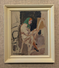 Load image into Gallery viewer, &#39;Woman Painting&#39; by Gustaf Höglund