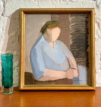 Load image into Gallery viewer, &#39;Woman in Blue Dress&#39; by Kurt Törnqvist