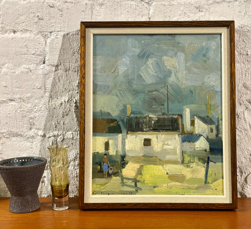 'Woman in Front of House' by Astri Ekengren-Larsson