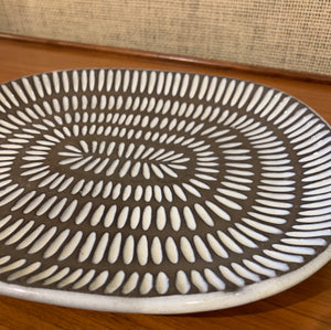 Ceramic tray by Ingrid Atterberg for Upsala-Ekeby