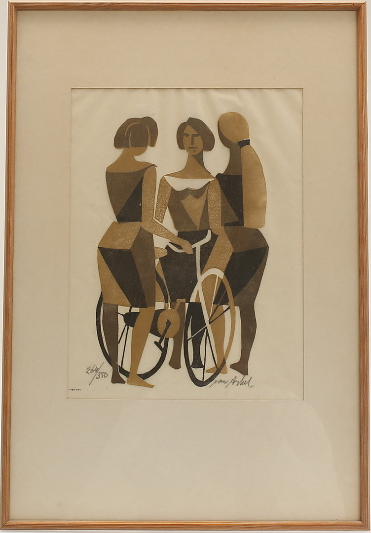 'The Bicyclists' by Adrian van Arkel