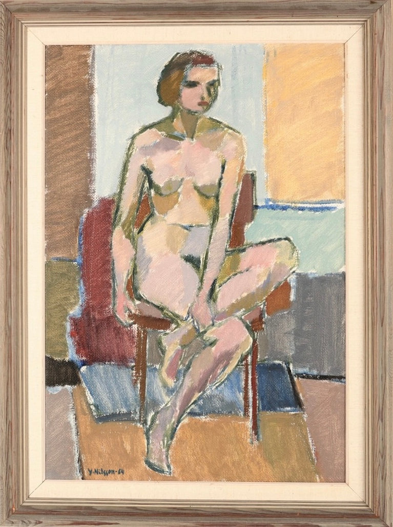 'Seated Nude' by Arthur Yngve Nilsson