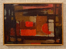 Load image into Gallery viewer, &#39;Abstract in Red and Brown&#39; by Ingvar Walterström