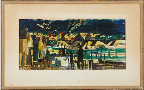 'Storm på västkusten' (Storm on the West Coast) by Åke Andersson