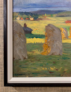 'Haystacks in Sunlight' by Alf Sundström