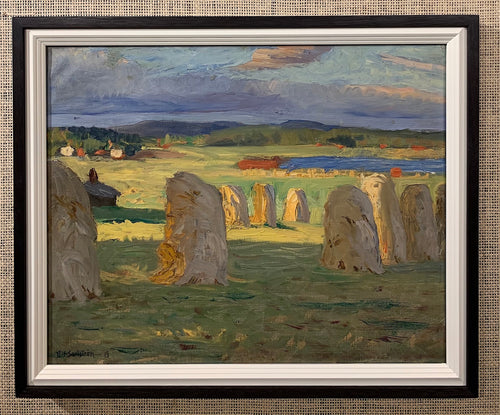 'Haystacks in Sunlight' by Alf Sundström