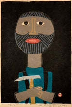 Load image into Gallery viewer, &#39;Mountaineer With Climbing Axe&#39; by Umetaro Azechi