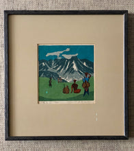 Load image into Gallery viewer, &#39;Mountain Scene With Climbers&#39; by Umetaro Azechi