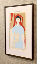 Load image into Gallery viewer, &#39;Woman in Blue Dress&#39; by Bertil Berntsson