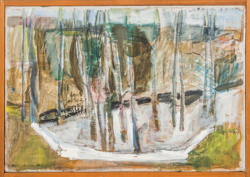 'Vinterskog' (Winter Forest) by Brita Jönsson