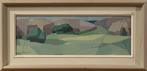 'Cubist Landscape at Bohuslän' by Birger Welander