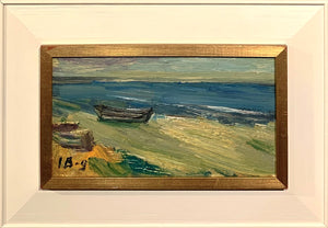 'Boats on Beach' by Iwan Broberg - ON SALE