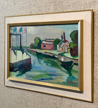 Load image into Gallery viewer, &#39;Canal Scene&#39; by Gunnar Jonn