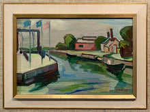 Load image into Gallery viewer, &#39;Canal Scene&#39; by Gunnar Jonn