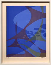 Load image into Gallery viewer, &#39;Composition on Blue&#39; by Nils Nixon