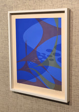 Load image into Gallery viewer, &#39;Composition on Blue&#39; by Nils Nixon