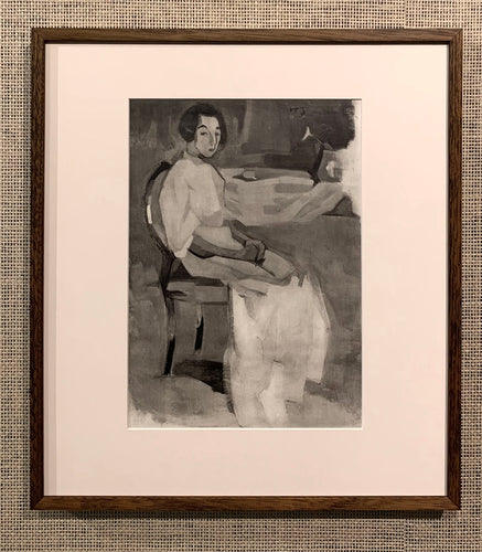 'Costume, 1938' (Kostymbild, 1938) by Helene Schjerfbeck