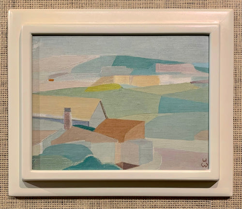 'Cubist Landscape with House' by Ulf Wikström