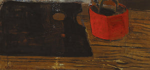 'Still Life With Red Pot and Palette' by Eric Lundberg