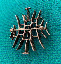 Load image into Gallery viewer, Abstract brooch / pendant in sterling silver by Else &amp; Paul Hughes, Norway