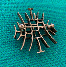 Load image into Gallery viewer, Abstract brooch / pendant in sterling silver by Else &amp; Paul Hughes, Norway