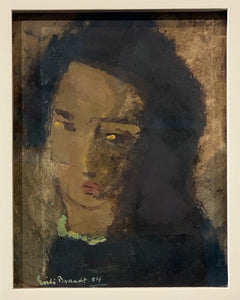 'Portrait of a Dark Haired Woman' by Erik Brandt