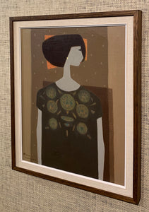 'Woman in Profile' by Fabian Lundqvist