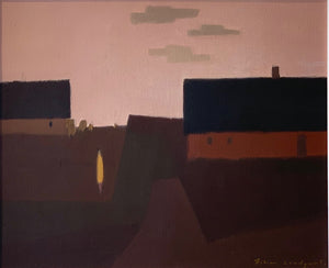 'Village at Dusk' by Fabian Lundqvist
