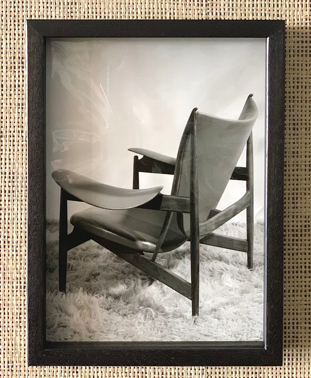 Finn Juhl Chieftan chair - original vintage press photograph