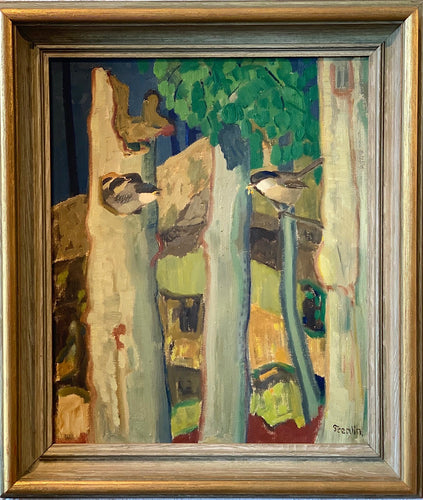 ‘Feeding Birds’ by Tor Otto Fredlin - ON SALE