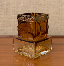 Load image into Gallery viewer, Glass and bronze vase by Pentti Sarpaneva